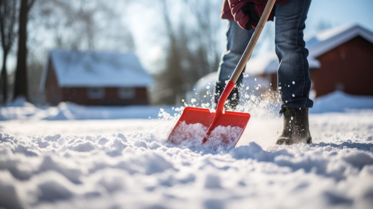 Tips to Shovel Safely this Winter Dr. Green Lawn Care Services
